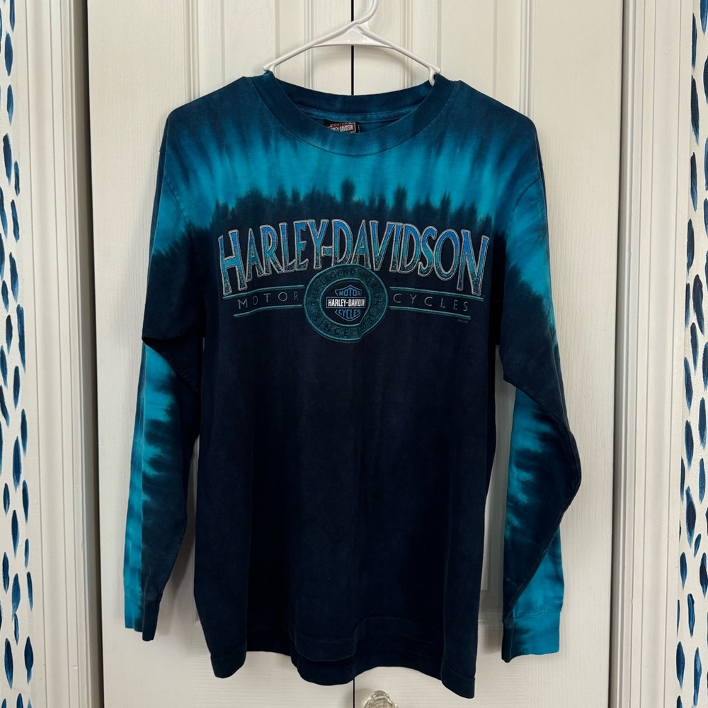 Vintage 2000’s Harley Davidson Tie Dye Shirt - Size Small